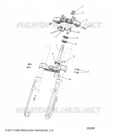 STEERING, UPPER AND LOWER CLAMPS