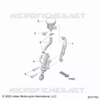 BRAKES, MASTER CYLINDER, REAR