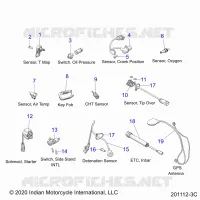 ELECTRICAL, COMPONENTS 2 - N22DLABH/DLDBH ALL OPTIONS (201112