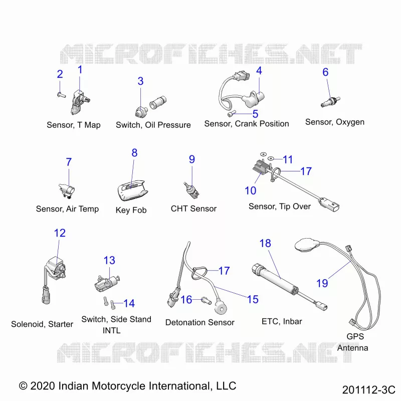 ELECTRICAL, COMPONENTS 2 - N22DLABH/DLDBH ALL OPTIONS (201112