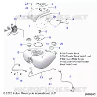 FUEL SYSTEM, FUEL TANK ASM.