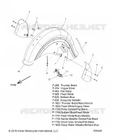 BODYWORK - FRONT FENDER