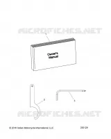 REFERENCES, OWNERS MANUAL, TOOLS