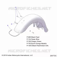 BODYWORK - FRONT FENDER