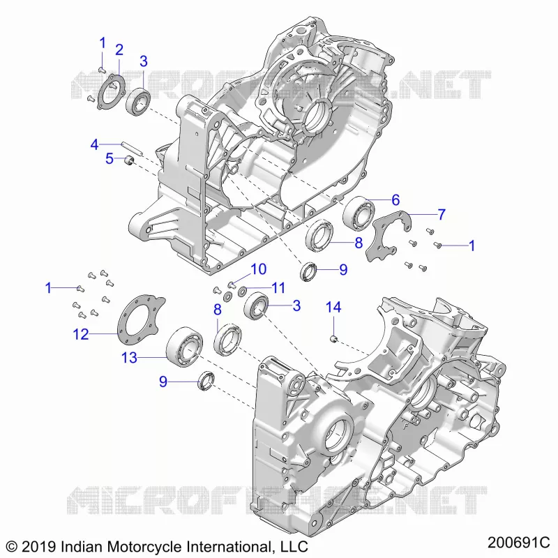 CRANKCASE BEARINGS