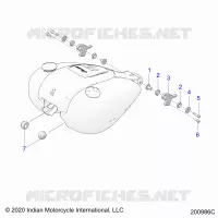 FUEL SYSTEM, FUEL TANK MOUNTING