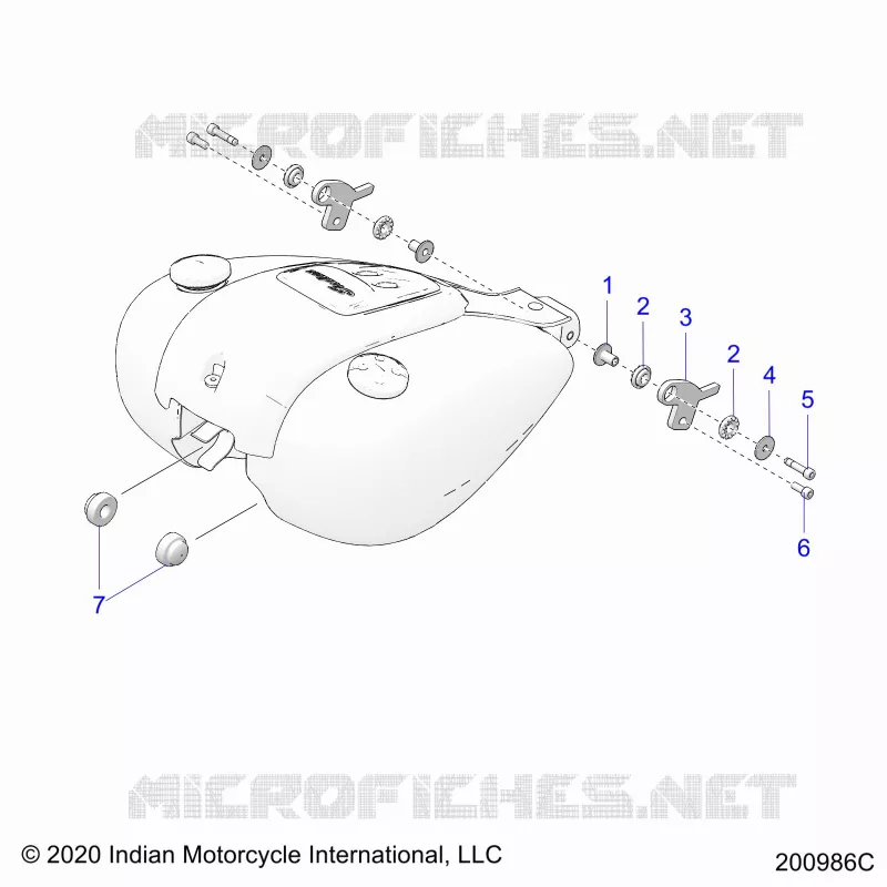 FUEL SYSTEM, FUEL TANK MOUNTING
