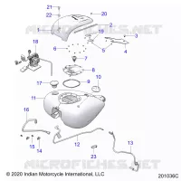FUEL SYSTEM, FUEL TANK ASM.
