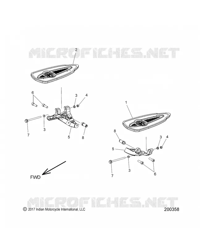 CHASSIS, FLOORBOARD, DRIVER