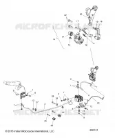 BRAKES, REAR ASM., W/ABS