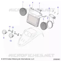 ELECTRICAL, INSTRUMENT CLUSTER