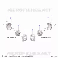 ELECTRICAL, SWITCH CONTROLS, LH/RH