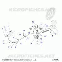REAR BRAKE ASM., W/ABS