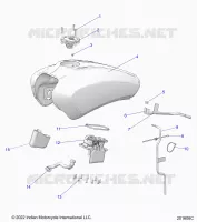 FUEL SYSTEM, FUEL TANK ASM.