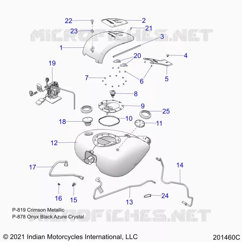 FUEL SYSTEM, FUEL TANK ASM.