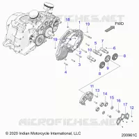 ENGINE, CAM SHAFTS AND GEARS