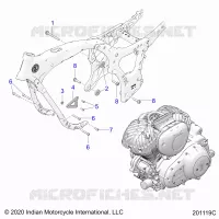 ENGINE, ENGINE MOUNTING
