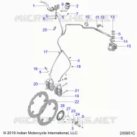 FRONT BRAKE ASM.