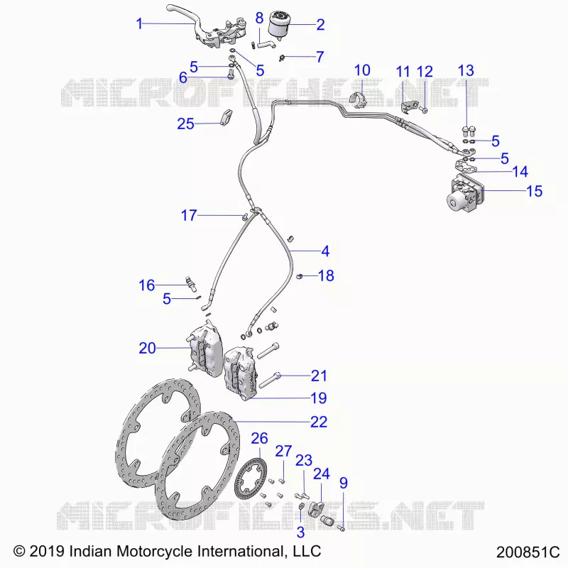 FRONT BRAKE ASM.