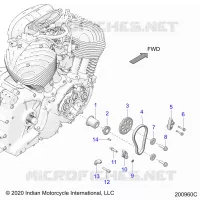 CAM CHAIN AND SPROCKETS
