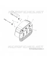 SADDLEBAG ASM., LEATHER