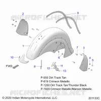 BODYWORK - FRONT FENDER