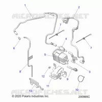 FUEL SYSTEM, EVAP SYSTEM, CALI.