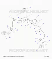 FRONT BRAKE ASM., W/ABS