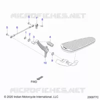 DRIVE TRAIN, SHIFT PEDAL AND SHIFT LINKAGE