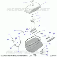 SADDLEBAG ASM.