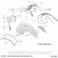 BODYWORK - REAR FENDER