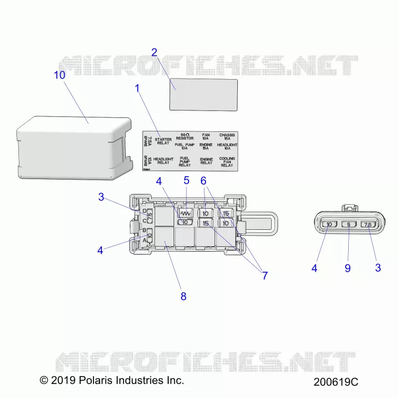 ELECTRICAL, FUSE BLOCK