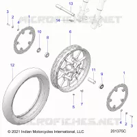 FRONT WHEEL (FTR CHAMPIONSHIP EDITION)