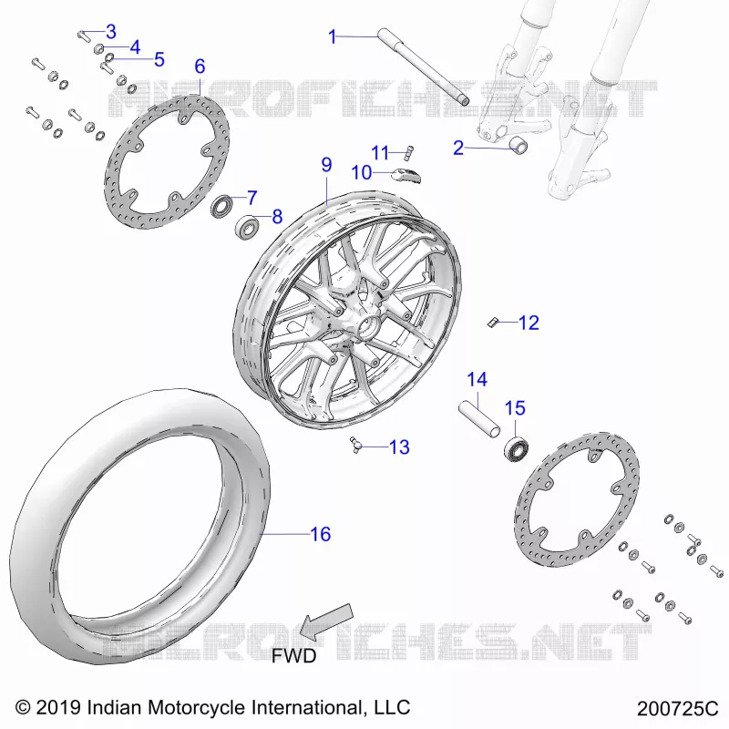 FRONT WHEEL