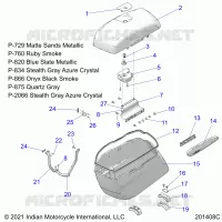 SADDLEBAG ASM.