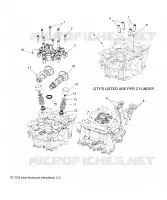 ENGINE, CYLINDER HEAD ASM.