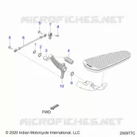 DRIVE TRAIN, SHIFT PEDAL AND SHIFT LINKAGE