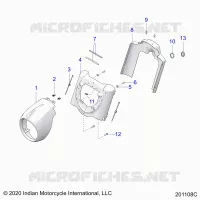 HEADLIGHT HOUSING