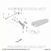 DRIVE TRAIN, SHIFT PEDAL AND SHIFT LINKAGE