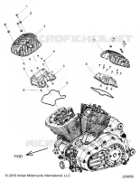 ENGINE, ROCKER COVERS