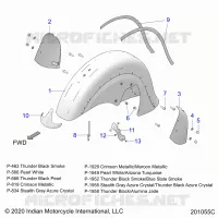 BODYWORK - FRONT FENDER