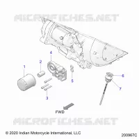 OIL FILTER/ADAPTER, AND DIPSTICK
