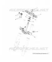 UPPER AND LOWER STEERING CLAMPS