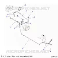 BRAKES, BRAKE LINE, REAR, ABS