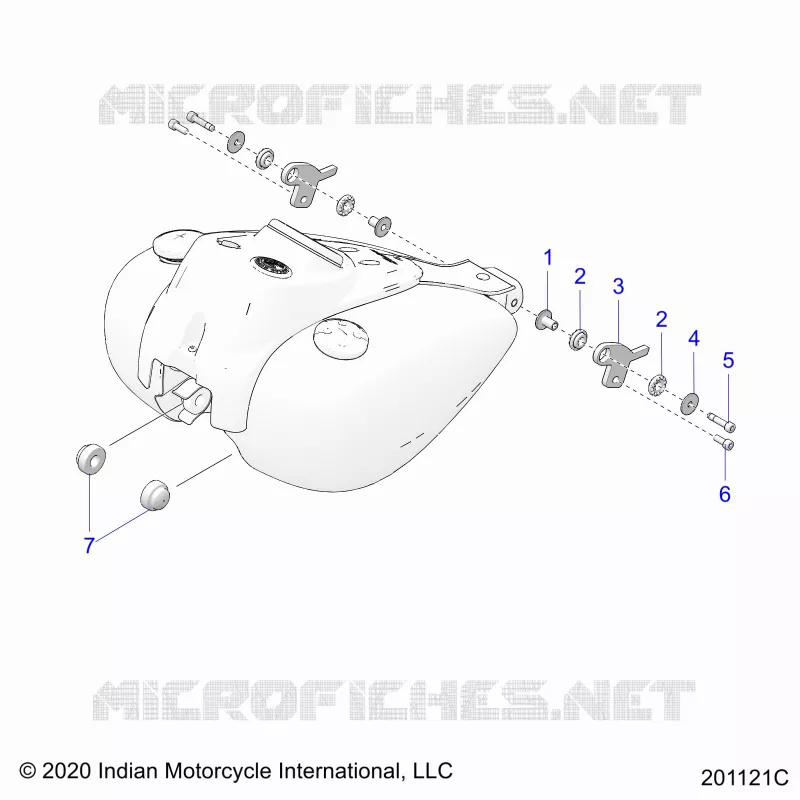 FUEL SYSTEM, FUEL TANK MOUNTING