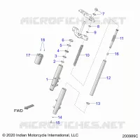 FRONT SUSPENSION FORKS