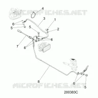BRAKES, BRAKE LINE, REAR, ABS
