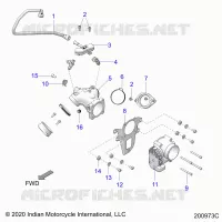 FUEL SYSTEM, FUEL CLAM SHELL/THROTTLE BODY