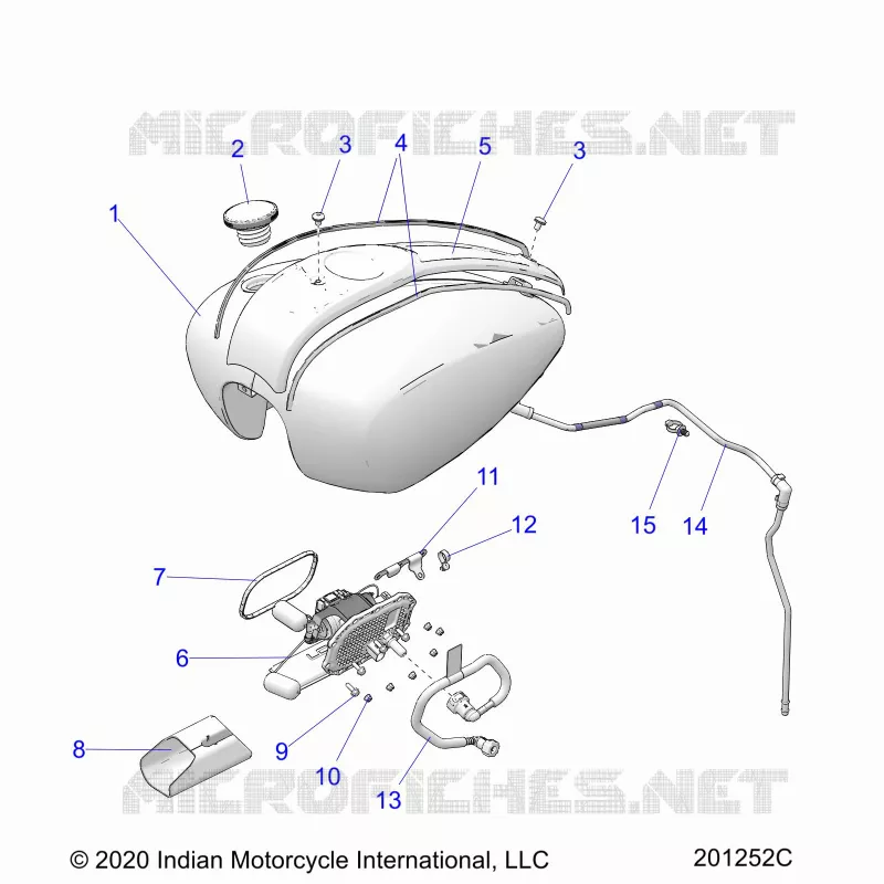FUEL SYSTEM, FUEL TANK ASM.