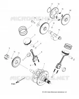 ENGINE, PISTON   CRANKSHAFT